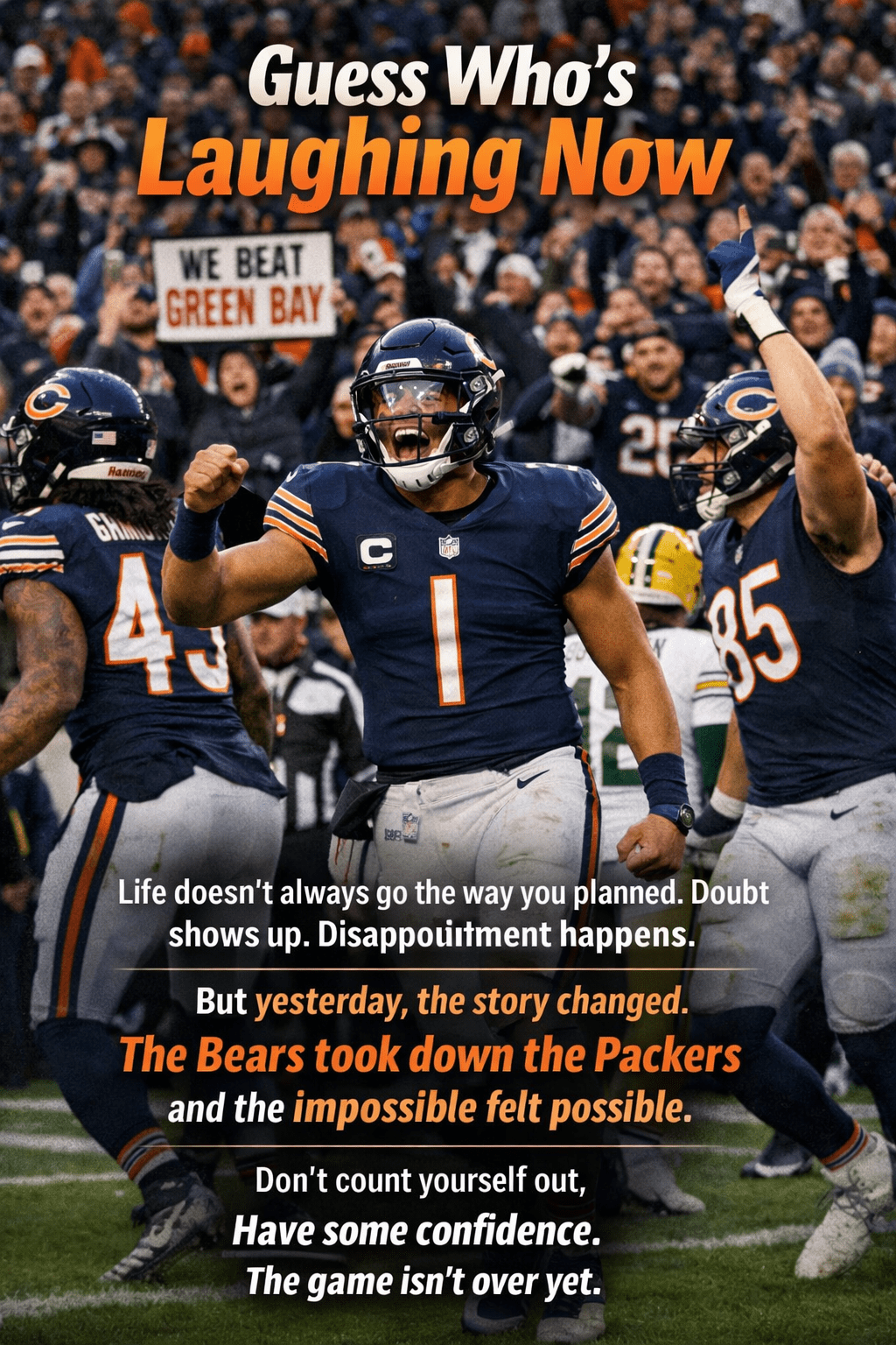 Guess Who’s Laughing Now